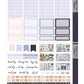CELESTIAL MERMAID // Weekly Planner Stickers