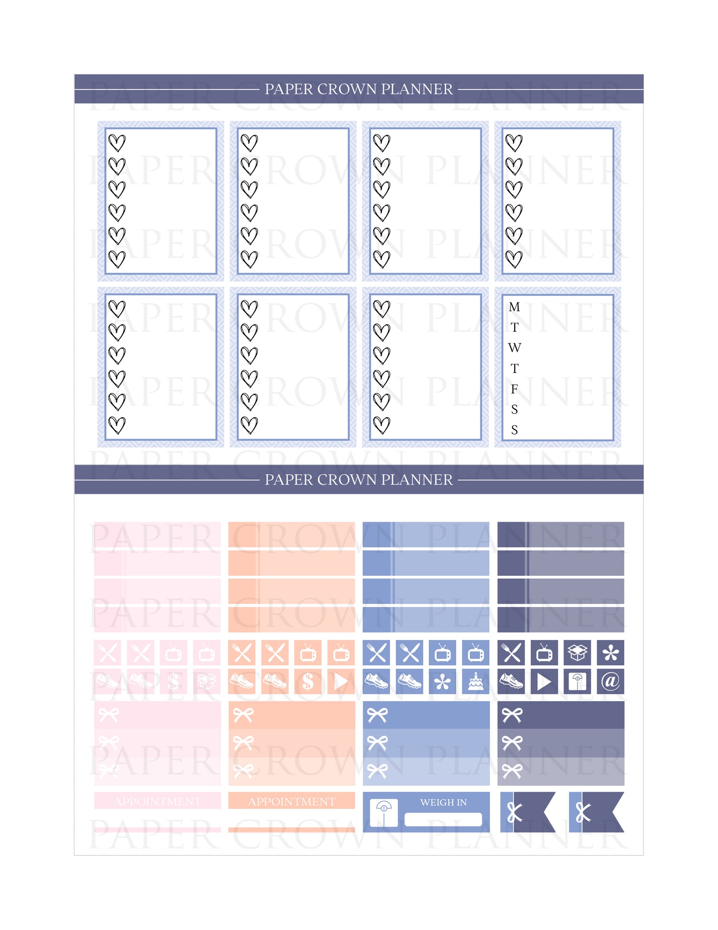 KALISPERA // Weekly Planner Stickers