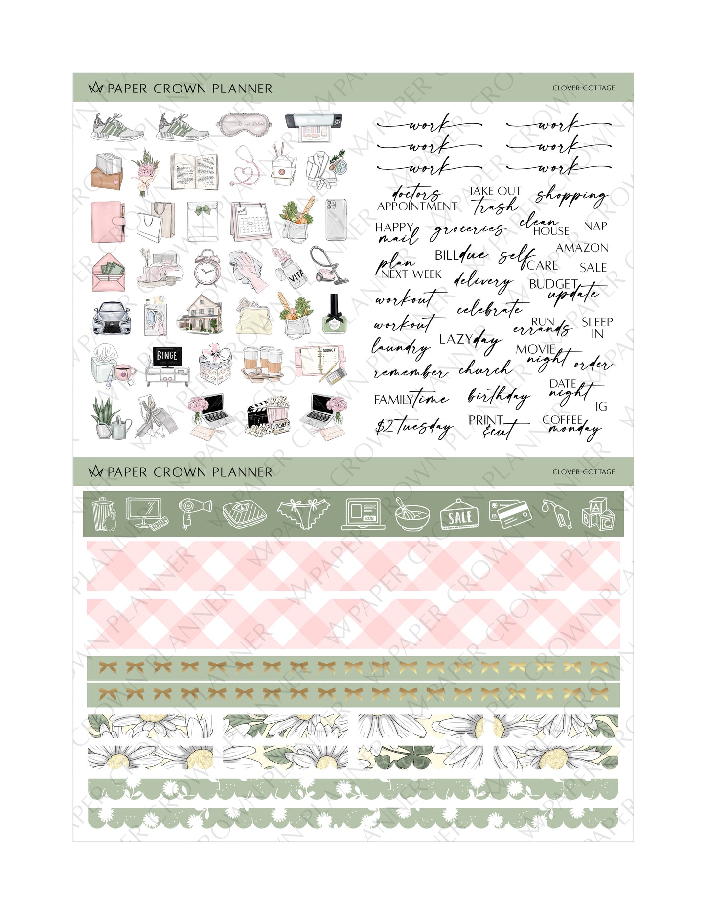 CLOVER COTTAGE // Weekly Kit