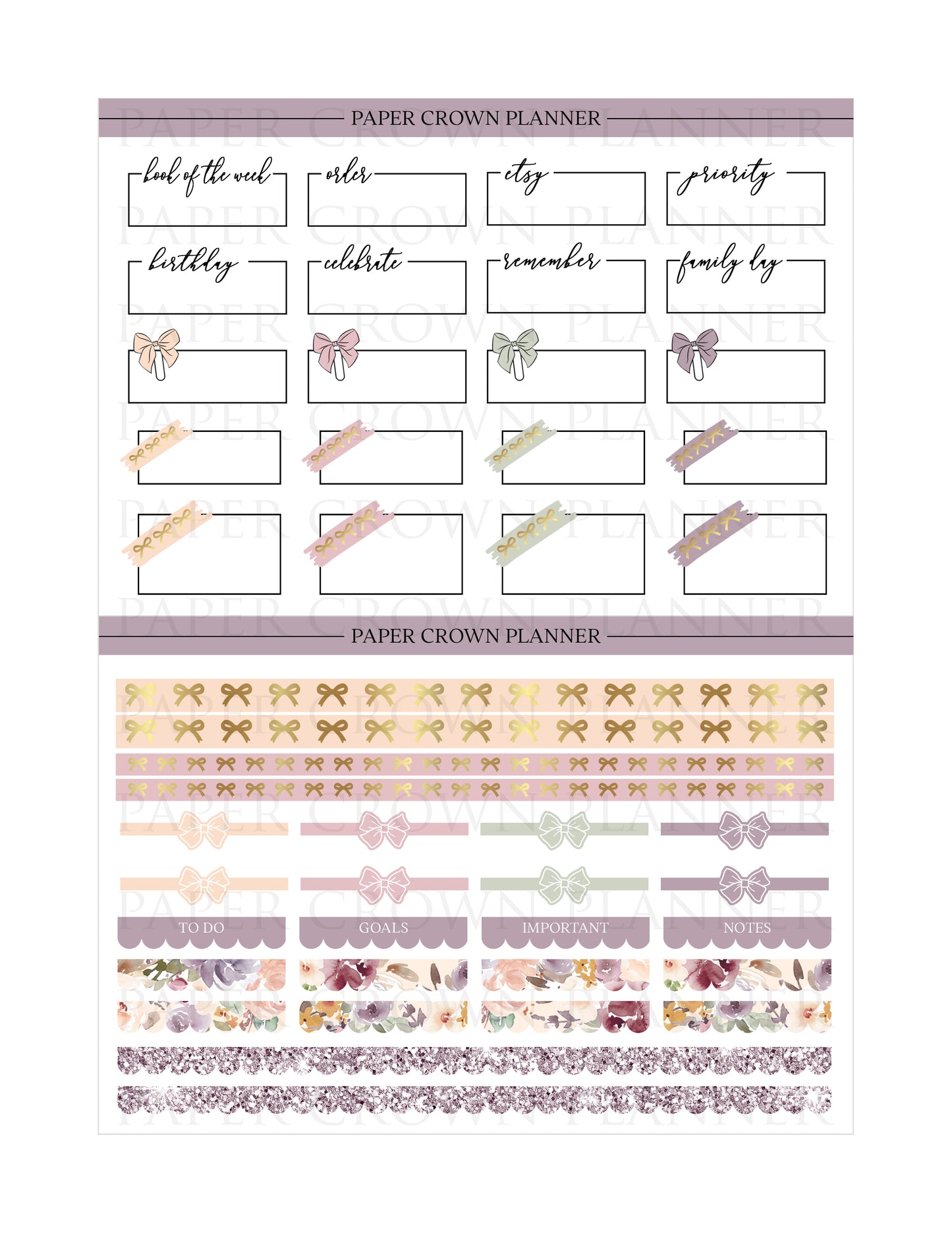 HELLO FALL // Weekly Planner Stickers