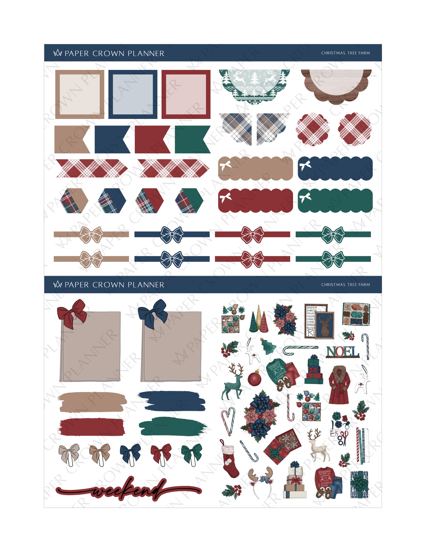 CHRISTMAS TREE FARM // Weekly Kit