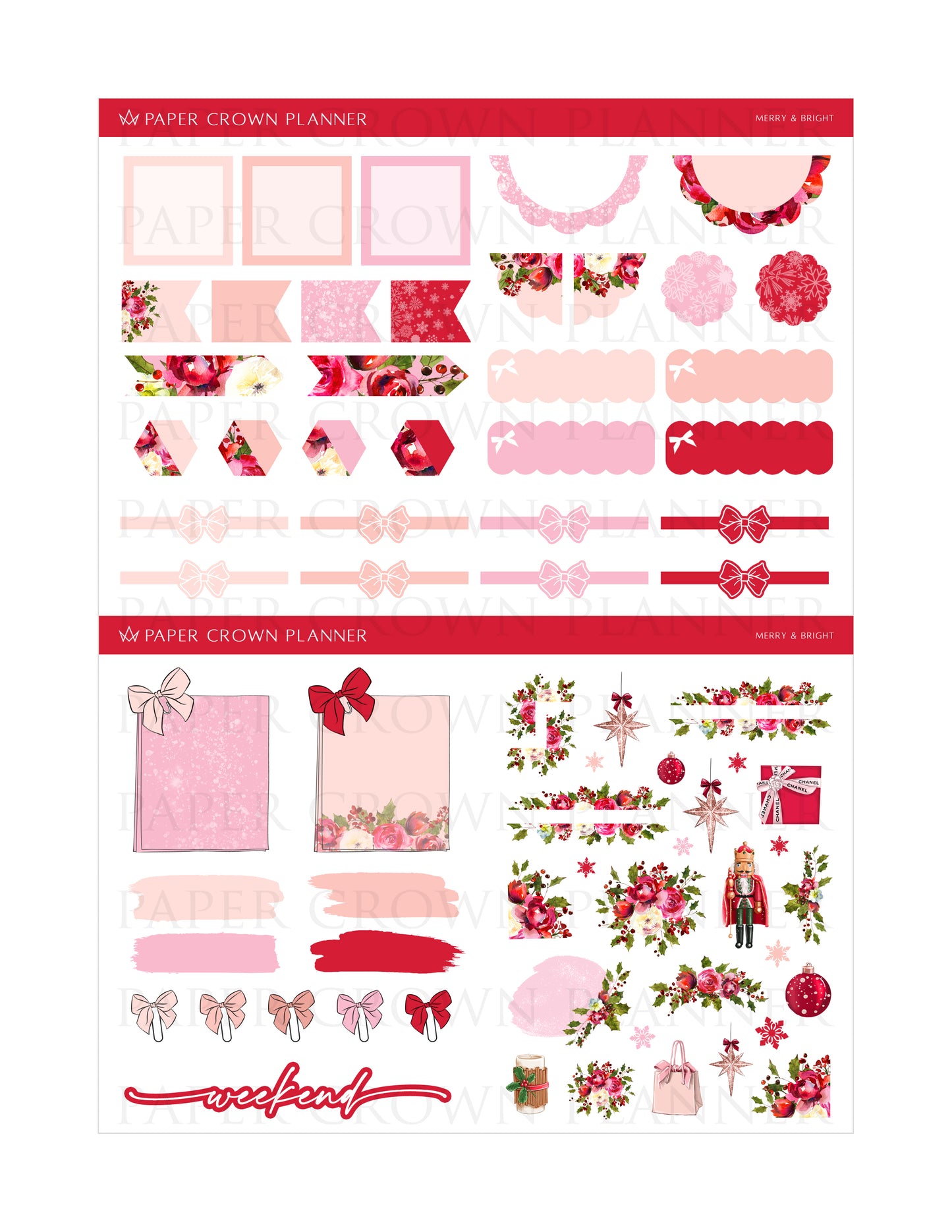 MERRY & BRIGHT // Weekly Kit