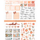 PEACH PERFECT // Weekly planner Stickers
