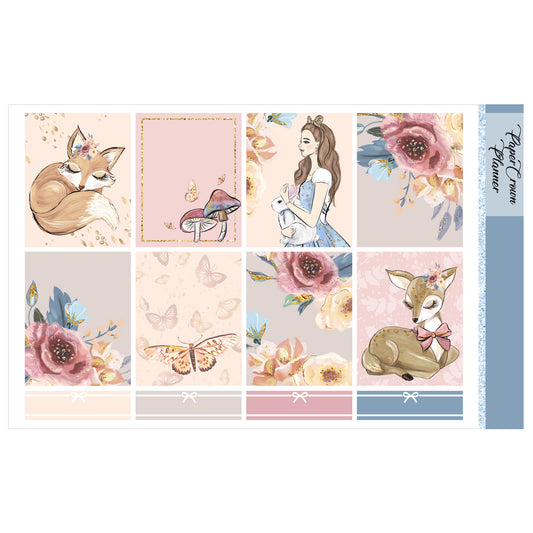 WOODLAND Weekly Planner Stickers