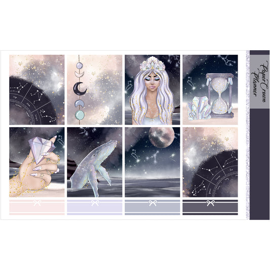 CELESTIAL MERMAID // Weekly Planner Stickers