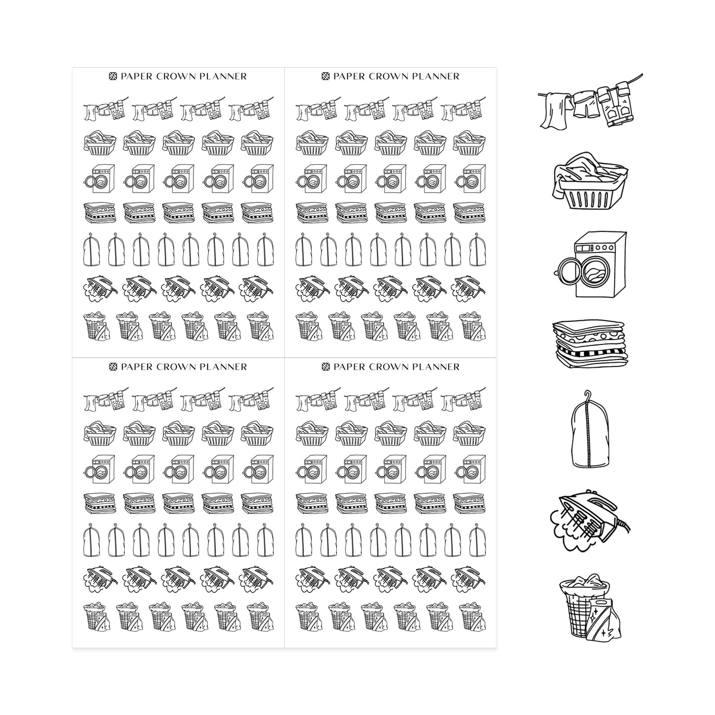 LAUNDRY // Foil-Ready Icons