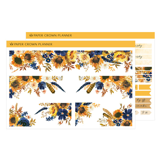 Gold Floral Paper Crown | paperandpixelstudio