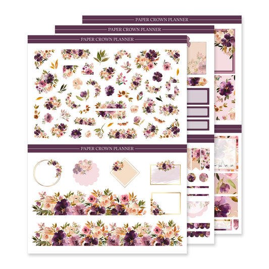 FLORAL Deco Stickers